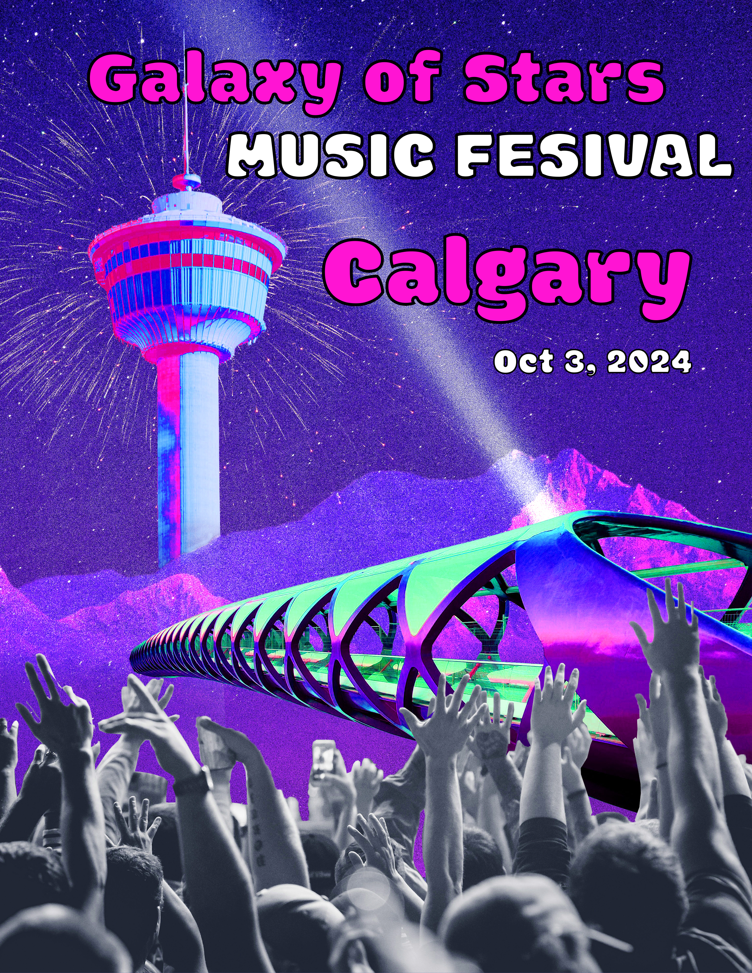 music fesival poster calgary