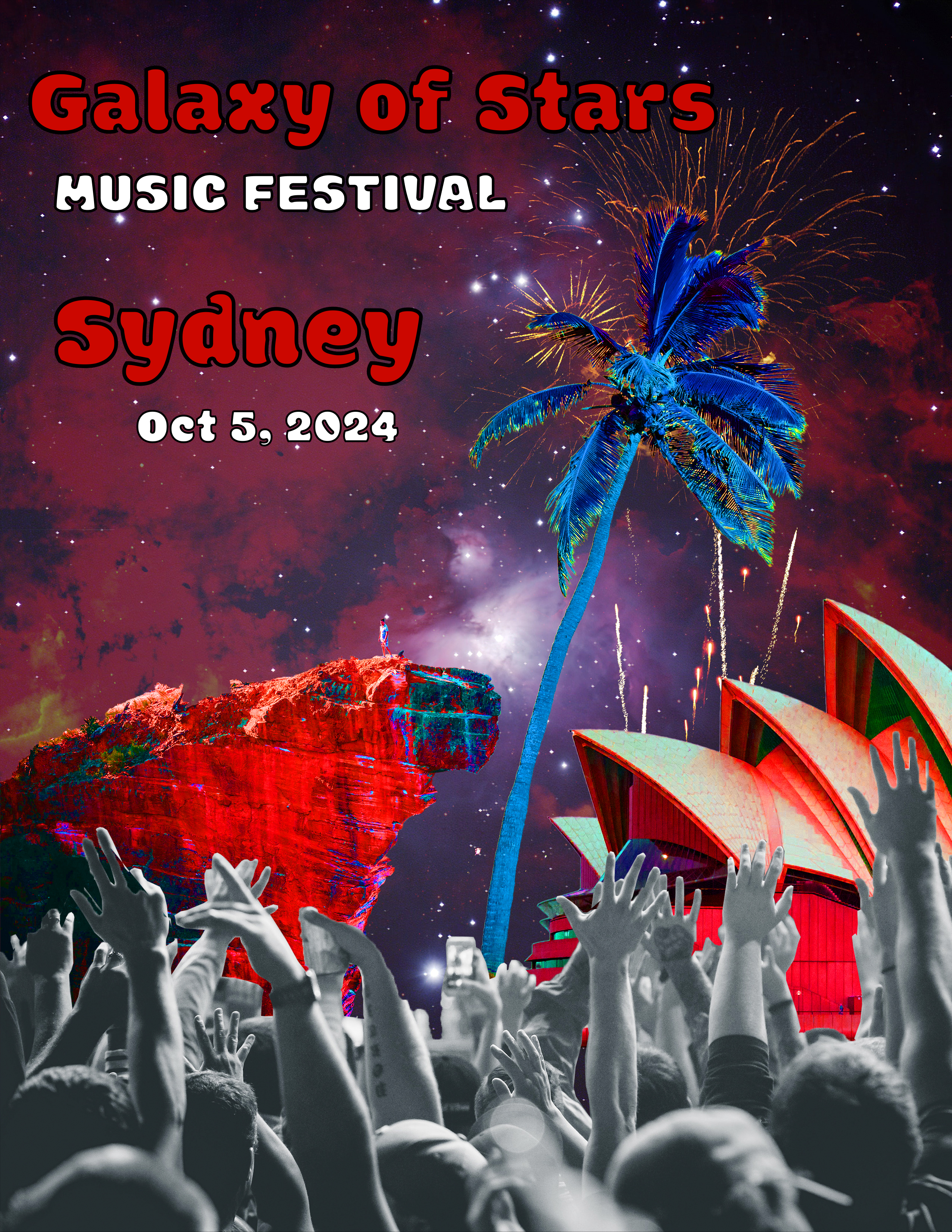 music fesival poster sydney