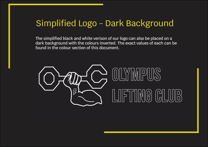 olympus lifting club brand guidelines